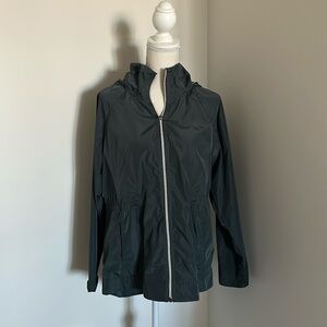 Teal Rain Jacket